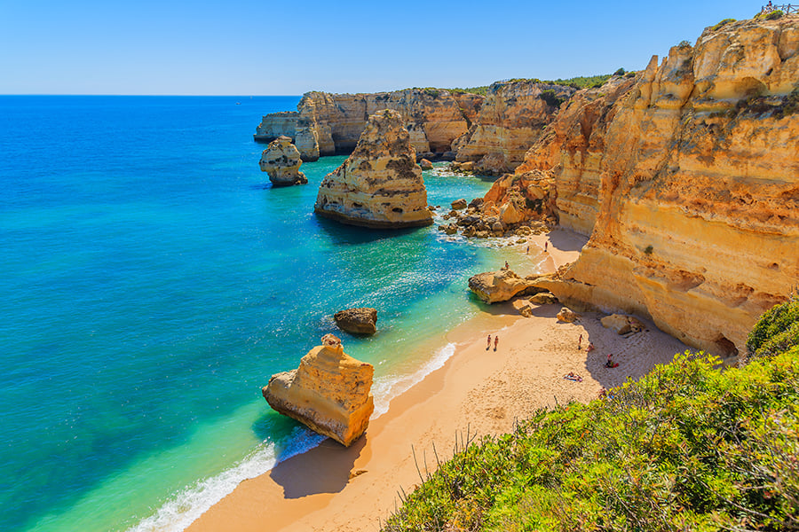 9 af de bedste strande på Algarvekysten